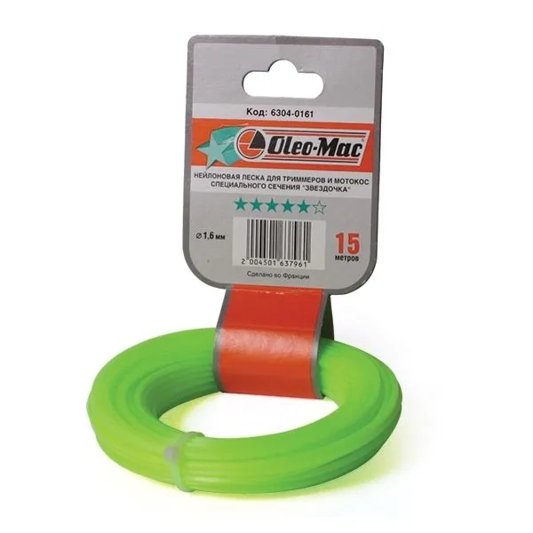 Леска 1.6мм 15м star (6304-0161)