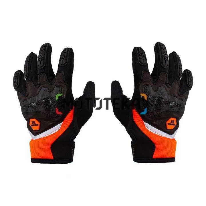 Мотоперчатки Masontex (Масонтекс) M30 черный/оранжевый (M)