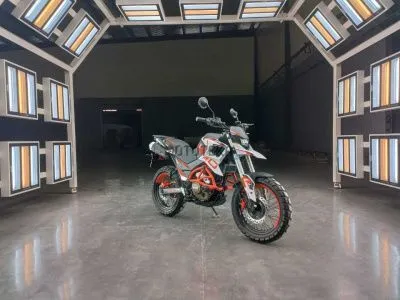 Мотоцикл дорожный FUEGO (Фуэго) Tekken 3.0 белый/оранжевый с ПТС