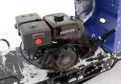 Мотобуксировщик с лыжным модулем 15 л.с.. С РЕВЕРСОМ Лидер-3-3Т-15АП (3 тел.). SPORT