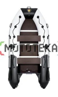 Лодка ПВХ Ривьера Максима 3600 СК зелёный/чёрный