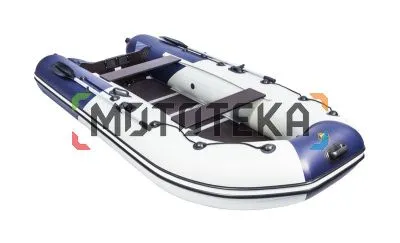 Лодка ПВХ Ривьера Компакт 3600 СК зелёный/чёрный