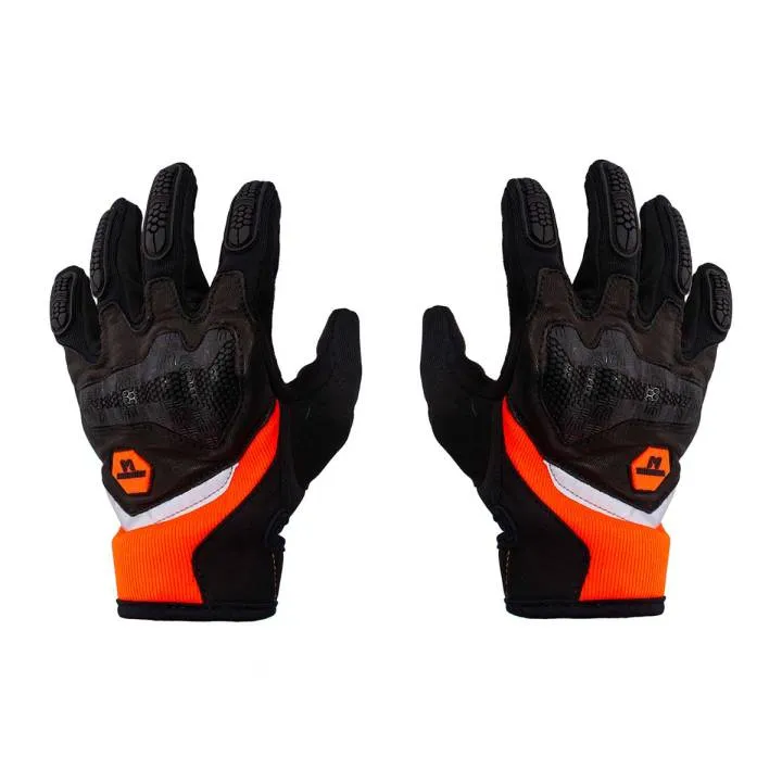 Мотоперчатки Masontex (Масонтекс) M30 черный/оранжевый (XL)