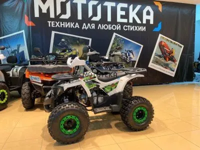 Квадроцикл детский R - MOTO (Р - Мото) Lion 125 A lite белый (машинокомплект)