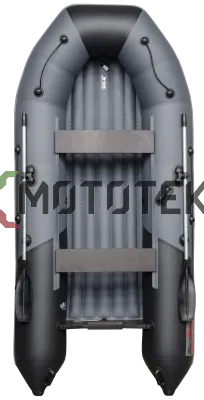 Лодка ПВХ Таймень NX 3400 НДНД PRO жёлтый/графит