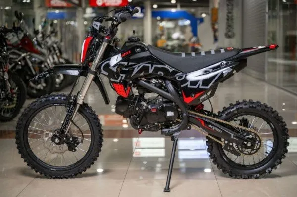 Питбайк OXO (Оксо) Shadow 125 17/14 чёрный | Мототека