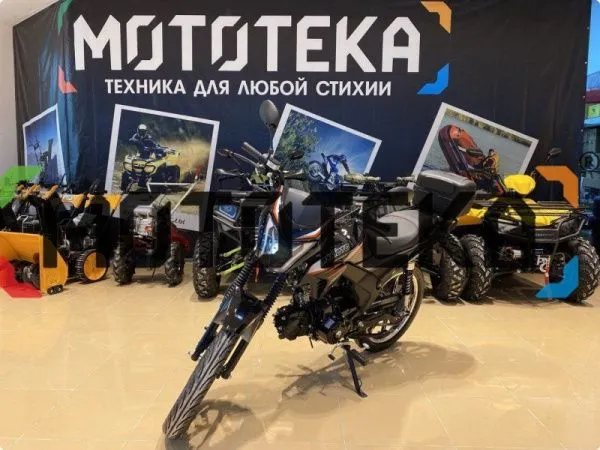Мопед FXMOTO (ФХМото) STORM LUX 49 (125) чёрный/красный | Мототека
