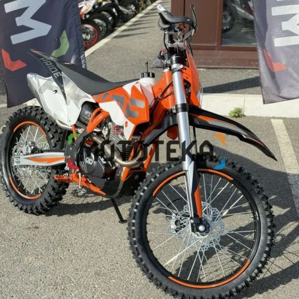 Мотоцикл кроссовый / эндуро OXO (Оксо) Pride YB250R (Loncin YB250-R) 21/18 оранжевый | Мототека