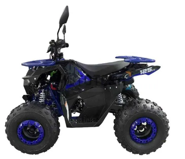 Квадроцикл детский Мотомир ATV Hammer 125 (серия 3) чёрный/красный (машинокомплект) | Мототека