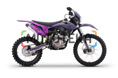 Мотоцикл кроссовый / эндуро BSE (БСЕ) Z2 L 21\18 Split Purple