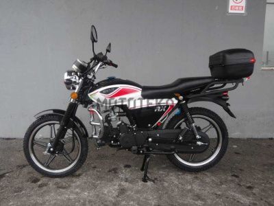 Мопед Vento (Венто) VMC RIVA - II RX 49cc (110) (дуги. без сигнализации) BLACK/WHITE/RED