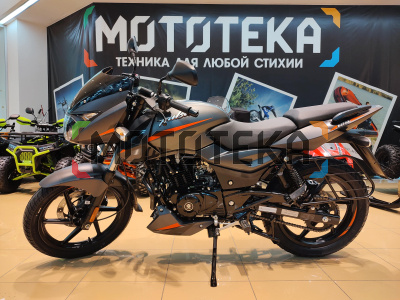 Мотоцикл дорожный BAJAJ (Баджадж) Pulsar 180 чёрный/оранжевый с ПТС