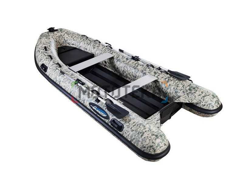 Лодка ПВХ РИБ (RIB) Gladiator (Гладиатор) 420 AL_ A CAMO