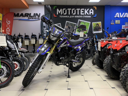 Мотоцикл кроссовый / эндуро ROLIZ (Ролиз) SPORT - 003 RRC (ZS172FMM-5 Big Bore) синий/чёрный с ПТС - купить с доставкой, по выгодной цене в интернет-магазине Мототека