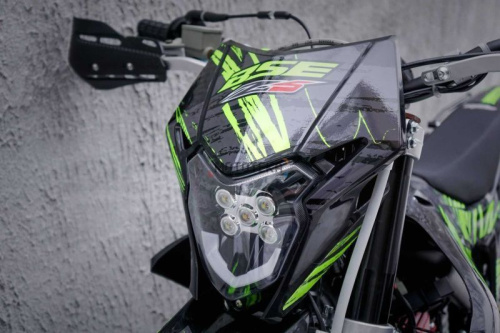 Мотоцикл кроссовый / эндуро BSE (БСЕ) Z5 21/18 Neon Black фото 10