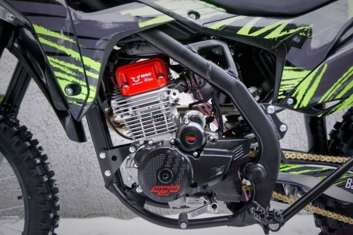 Мотоцикл кроссовый / эндуро BSE (БСЕ) Z5 21/18 Neon Black фото 19