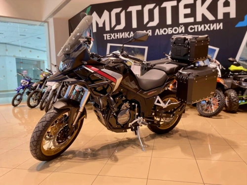 Мотоцикл дорожный CYCLONE (Циклон) RX600 ADV (SR600GY) чёрный с ПТС фото 12