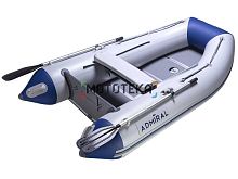Лодка ПВХ Admiral (Адмирал) 230 - красно-черная