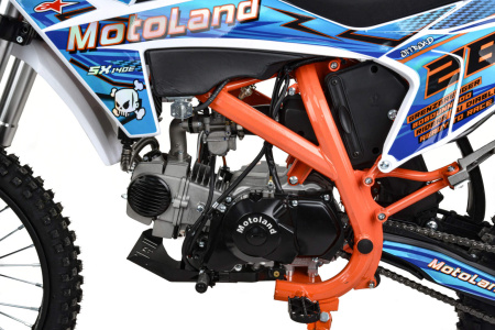 Питбайк MotoLand (Мотолэнд) SX 140 E 19/16 - купить с доставкой, по выгодной цене в интернет-магазине Мототека
