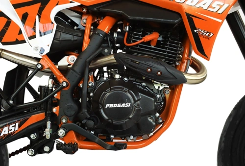Мотоцикл кроссовый / эндуро Progasi (Прогаси) Super Max 250 SM Orange с ЭПТС фото 3