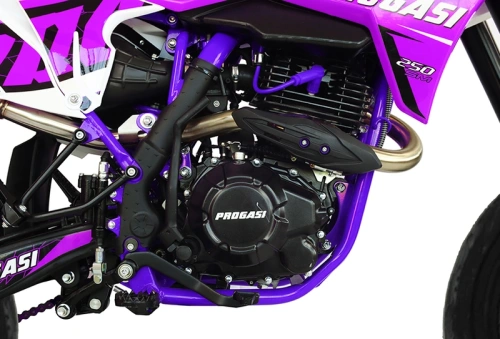 Мотоцикл кроссовый / эндуро Progasi (Прогаси) Super Max 250 SM Purple с ЭПТС фото 3