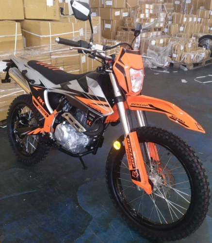 Мотоцикл кроссовый / эндуро Racer (Рейсер) RC250GY - C2K K2 зелёный с ПТС фото 13