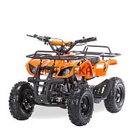 Квадроцикл детский Motax (Мотакс) ATV Mini Grizlik X - 16 [мех] оранжевый/чёрный (машинокомплект)
