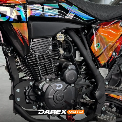 Мотоцикл кроссовый / эндуро Darex (Дарекс) MATAY 300 (orange/black) (черный/оранжевый) фото 2