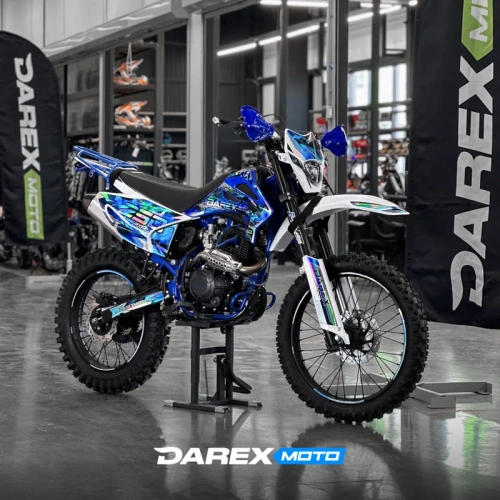 Мотоцикл кроссовый / эндуро Darex (Дарекс) Timer 250 Blue (синий) фото 4