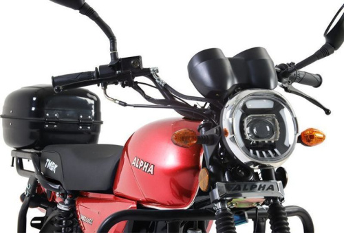 Мопед TMBK ALPHA 50 (110) Red фото 2