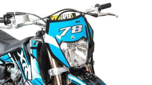 Мотоцикл кроссовый / эндуро MotoLand (Мотолэнд) XR 250 LITE (165FMM) синий фото 2
