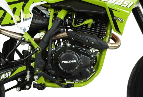 Мотоцикл кроссовый / эндуро Progasi (Прогаси) Super Max 250 SM Green с ЭПТС фото 3