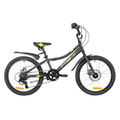Велосипед Foxx (Фокс) 20" DIFFER чёрный, стальная рама, 6 скор., Microshift MS21/Microshift TS38, дисковый Велосипед Foxx (Фокс) 20" DIFFER чёрный, стальная рама, 6 скор., Microshift MS21/Microshift TS38, дисковый