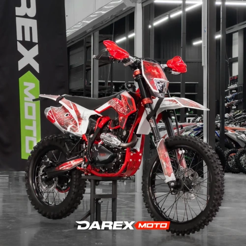 Мотоцикл кроссовый / эндуро Darex (Дарекс) Alga 300 S Red 2025 (красный) фото 3
