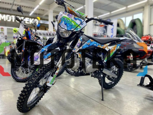 Питбайк SSSR (СССР) CORE SA Blue White Monster фото 17