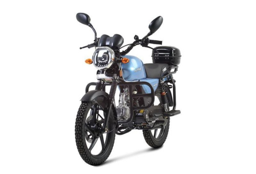 Мопед TMBK ALPHA 50 (110) Light Blue фото 3