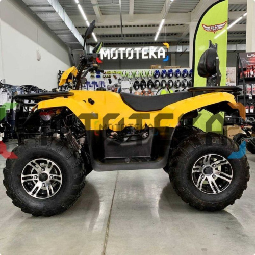 Квадроцикл IRBIS (Ирбис) ATV 200 Premium 2024 жёлтый с ПСМ фото 11