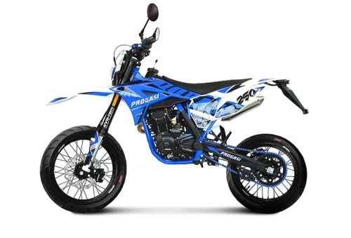 Мотоцикл кроссовый / эндуро Progasi (Прогаси) Super Max 250 SM Blue с ЭПТС фото 4