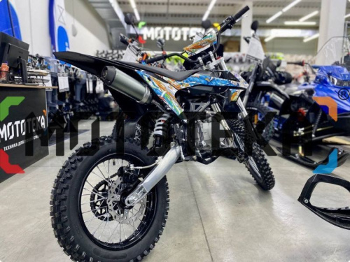 Питбайк SSSR (СССР) CORE SA Blue White Monster фото 13