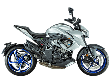 Мотоцикл дорожный Zontes (Зонтес) ZT350 - R1 (4T ZT184MP EFI) 17/17 (2023 г.) серебристый с ПТС