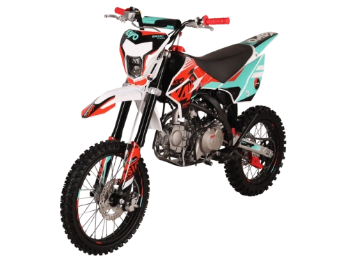 Питбайк KAYO (Кайо) BASIC K125EM 17/14 KRZ (механ. сцепл., эл. стартер 2026 г.) фото 7 Питбайк KAYO (Кайо) BASIC K125EM 17/14 KRZ (механ. сцепл., эл. стартер 2026 г.) фото 7