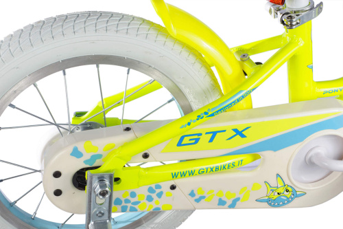 Велосипед 14" GTX (MotoLand) PONY (рама 7.8") (000072) (желтый) фото 12