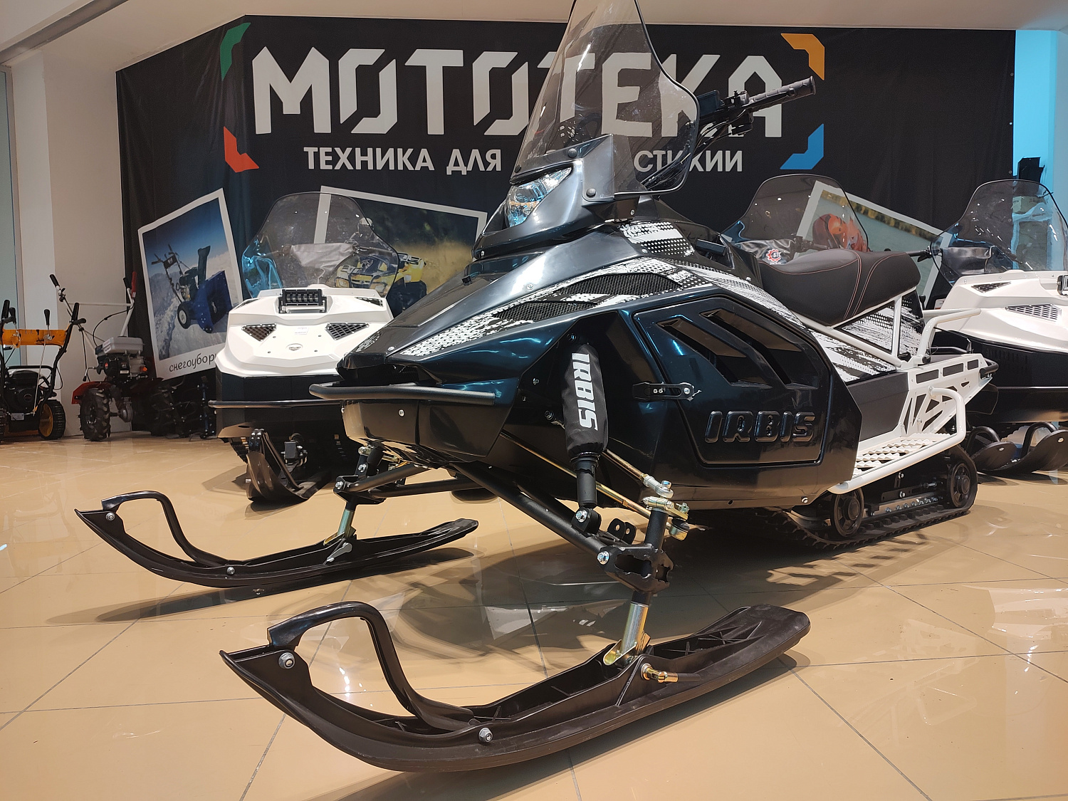 Снегоход IRBIS (Ирбис) TUNGUS (Тунгус) 400 2024 чёрный/белый с ПСМ