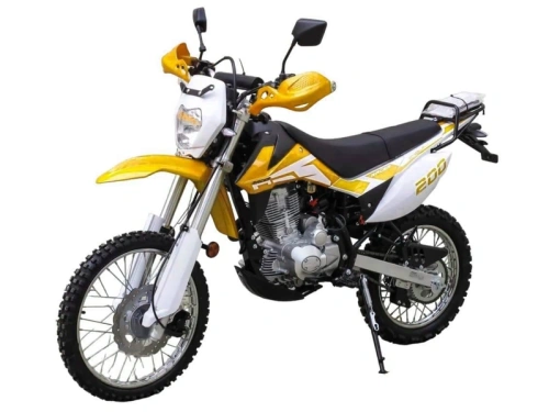 Мотоцикл кроссовый / эндуро Racer (Рейсер) RC200GY - C2 Enduro желтый с ПТС