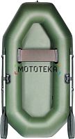 Лодка ПВХ Аква Оптима 220 зелёный