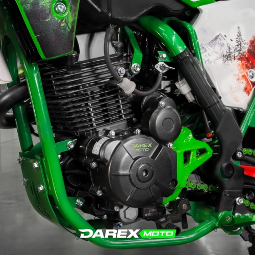 Мотоцикл кроссовый / эндуро Darex (Дарекс) Alga 300 S Green Limited Edition 2025 (зеленый) фото 7