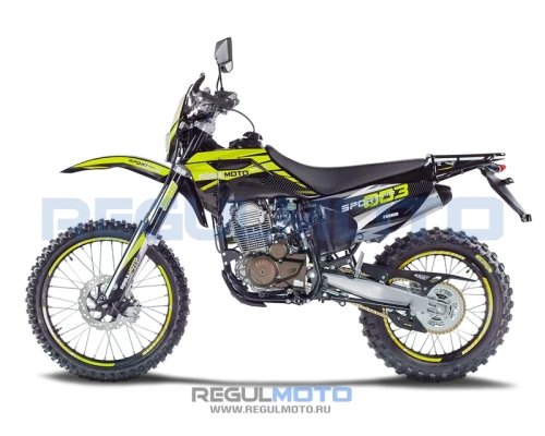 Мотоцикл кроссовый / эндуро Regulmoto (Регулмото) Sport - 003 PR 300 6 передач жёлтый/чёрный с ПТС фото 2 Мотоцикл кроссовый / эндуро Regulmoto (Регулмото) Sport - 003 PR 300 6 передач жёлтый/чёрный с ПТС фото 2