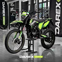 Мотоцикл кроссовый / эндуро Darex (Дарекс) MATAY 250 (black/green) (черный/зеленый)