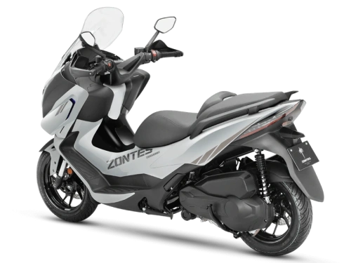 Скутер ZONTES (Зонтес) ZT368 - E 2026 серый с ПТС фото 5