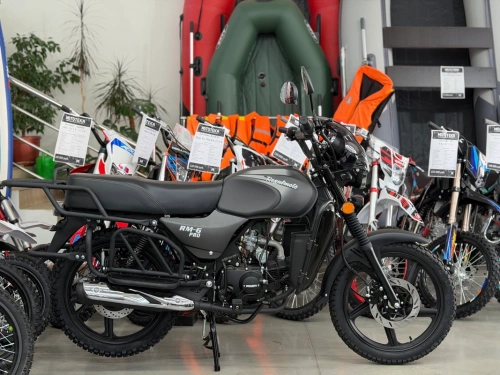 Мопед Regulmoto (Регулмото) Alpha (RM - 6) PRO серый